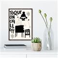 Picture of Toque on, Chill Off _GroupedProduct_Rectangle_Portrait_Canvas_Framed_