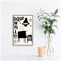Picture of Toque on, Chill Off _GroupedProduct_Rectangle_Portrait_Canvas_Framed_