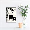 Picture of Toque on, Chill Off _GroupedProduct_Rectangle_Portrait_Canvas_Framed_