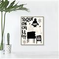 Picture of Toque on, Chill Off _GroupedProduct_Rectangle_Portrait_Canvas_Framed_