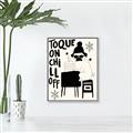 Picture of Toque on, Chill Off _GroupedProduct_Rectangle_Portrait_Canvas_Framed_