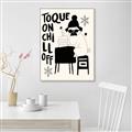 Picture of Toque on, Chill Off _GroupedProduct_Rectangle_Portrait_Canvas_Framed_