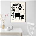Picture of Toque on, Chill Off _GroupedProduct_Rectangle_Portrait_Canvas_Framed_
