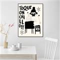 Picture of Toque on, Chill Off _GroupedProduct_Rectangle_Portrait_Canvas_Framed_