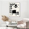 Picture of Toque on, Chill Off _GroupedProduct_Rectangle_Portrait_Canvas_Framed_