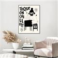 Picture of Toque on, Chill Off _GroupedProduct_Rectangle_Portrait_Canvas_Framed_