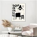 Picture of Toque on, Chill Off _GroupedProduct_Rectangle_Portrait_Canvas_Framed_
