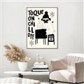 Picture of Toque on, Chill Off _GroupedProduct_Rectangle_Portrait_Canvas_Framed_