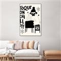Picture of Toque on, Chill Off _GroupedProduct_Rectangle_Portrait_Canvas_Framed_