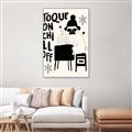 Picture of Toque on, Chill Off _GroupedProduct_Rectangle_Portrait_Canvas_Framed_