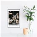 Picture of Bubbles in Motion I _GroupedProduct_Rectangle_Portrait_Canvas_Framed_