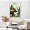 Picture of Nature is Waiting _GroupedProduct_Rectangle_Portrait_Canvas_Framed_