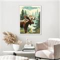 Picture of Nature is Waiting _GroupedProduct_Rectangle_Portrait_Canvas_Framed_
