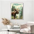 Picture of Nature is Waiting _GroupedProduct_Rectangle_Portrait_Canvas_Framed_