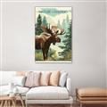 Picture of Nature is Waiting _GroupedProduct_Rectangle_Portrait_Canvas_Framed_