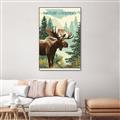 Picture of Nature is Waiting _GroupedProduct_Rectangle_Portrait_Canvas_Framed_