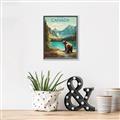Picture of Canadian Brown Bear _GroupedProduct_Rectangle_Portrait_Canvas_Framed_