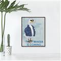 Picture of Winter is Coming I _GroupedProduct_Rectangle_Portrait_Canvas_Framed_