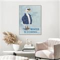 Picture of Winter is Coming I _GroupedProduct_Rectangle_Portrait_Canvas_Framed_