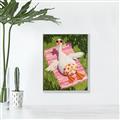 Picture of The Tanning Duck _GroupedProduct_Rectangle_Portrait_Canvas_Framed_