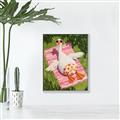 Picture of The Tanning Duck _GroupedProduct_Rectangle_Portrait_Canvas_Framed_