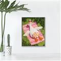 Picture of The Tanning Duck _GroupedProduct_Rectangle_Portrait_Canvas_Framed_