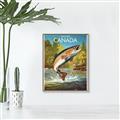 Picture of Canadian Seabass _GroupedProduct_Rectangle_Portrait_Canvas_Framed_
