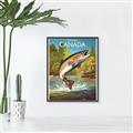 Picture of Canadian Seabass _GroupedProduct_Rectangle_Portrait_Canvas_Framed_