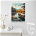 Picture of Canadian Beavers _GroupedProduct_Rectangle_Portrait_Canvas_Framed_