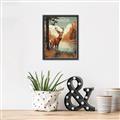 Picture of Canadian Deer _GroupedProduct_Rectangle_Portrait_Canvas_Framed_
