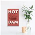 Picture of Hot Dam _GroupedProduct_Rectangle_Portrait_Canvas_Framed_