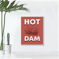 Picture of Hot Dam _GroupedProduct_Rectangle_Portrait_Canvas_Framed_