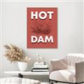 Picture of Hot Dam _GroupedProduct_Rectangle_Portrait_Canvas_Framed_