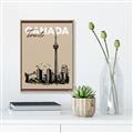 Picture of Torontoscape _GroupedProduct_Rectangle_Portrait_Canvas_Framed_