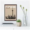 Picture of Torontoscape _GroupedProduct_Rectangle_Portrait_Canvas_Framed_
