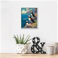 Picture of Perched Above the Blue _GroupedProduct_Rectangle_Portrait_Canvas_Framed_