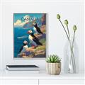 Picture of Perched Above the Blue _GroupedProduct_Rectangle_Portrait_Canvas_Framed_
