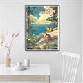 Picture of Critters of the Parks _GroupedProduct_Rectangle_Portrait_Canvas_Framed_