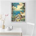 Picture of Critters of the Parks _GroupedProduct_Rectangle_Portrait_Canvas_Framed_