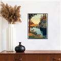 Picture of The Provincial Wild _GroupedProduct_Rectangle_Portrait_Canvas_Framed_