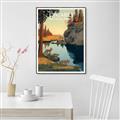 Picture of The Provincial Wild _GroupedProduct_Rectangle_Portrait_Canvas_Framed_