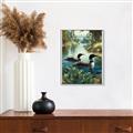 Picture of Still Waters, Wild Shores _GroupedProduct_Rectangle_Portrait_Canvas_Framed_