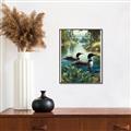 Picture of Still Waters, Wild Shores _GroupedProduct_Rectangle_Portrait_Canvas_Framed_