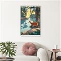 Picture of Reflections of the Wild _GroupedProduct_Rectangle_Portrait_Canvas_Framed_