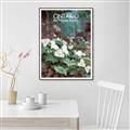 Picture of White Trillium _GroupedProduct_Rectangle_Portrait_Canvas_Framed_