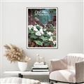 Picture of White Trillium _GroupedProduct_Rectangle_Portrait_Canvas_Framed_
