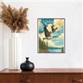 Picture of Echoes of the Lake _GroupedProduct_Rectangle_Portrait_Canvas_Framed_
