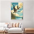 Picture of Echoes of the Lake _GroupedProduct_Rectangle_Portrait_Canvas_Framed_