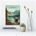 Picture of Canadian Brown Bear _GroupedProduct_Rectangle_Portrait_Unframed_Print_Only_