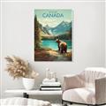 Picture of Canadian Brown Bear _GroupedProduct_Rectangle_Portrait_Unframed_Print_Only_